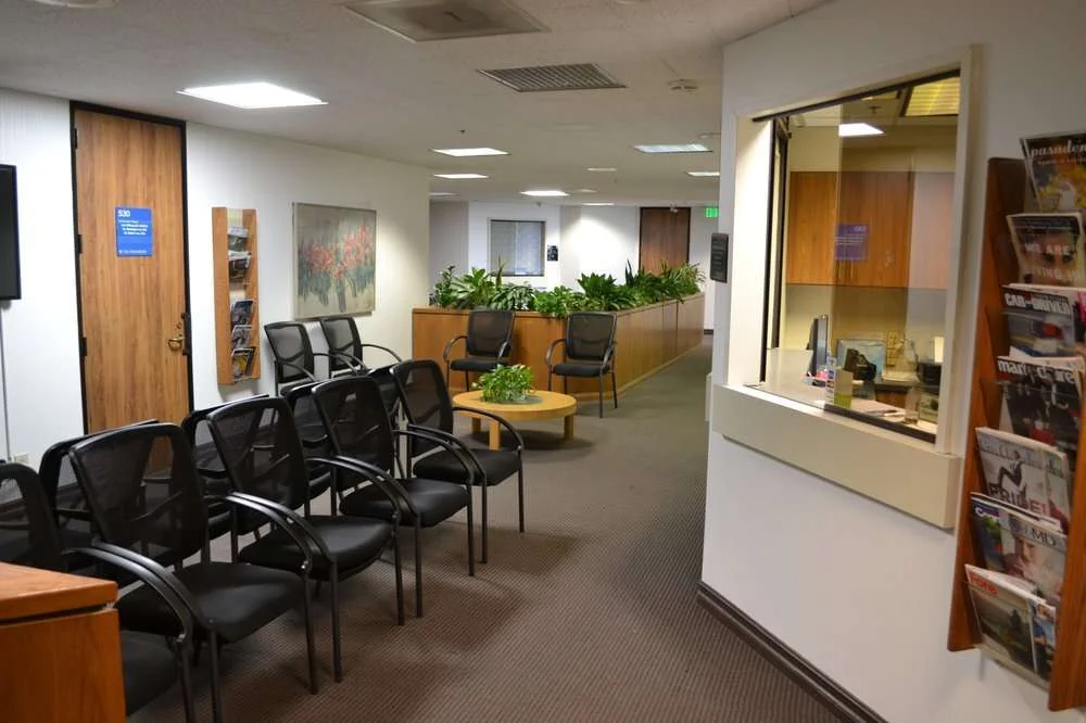 Comfortable waiting area